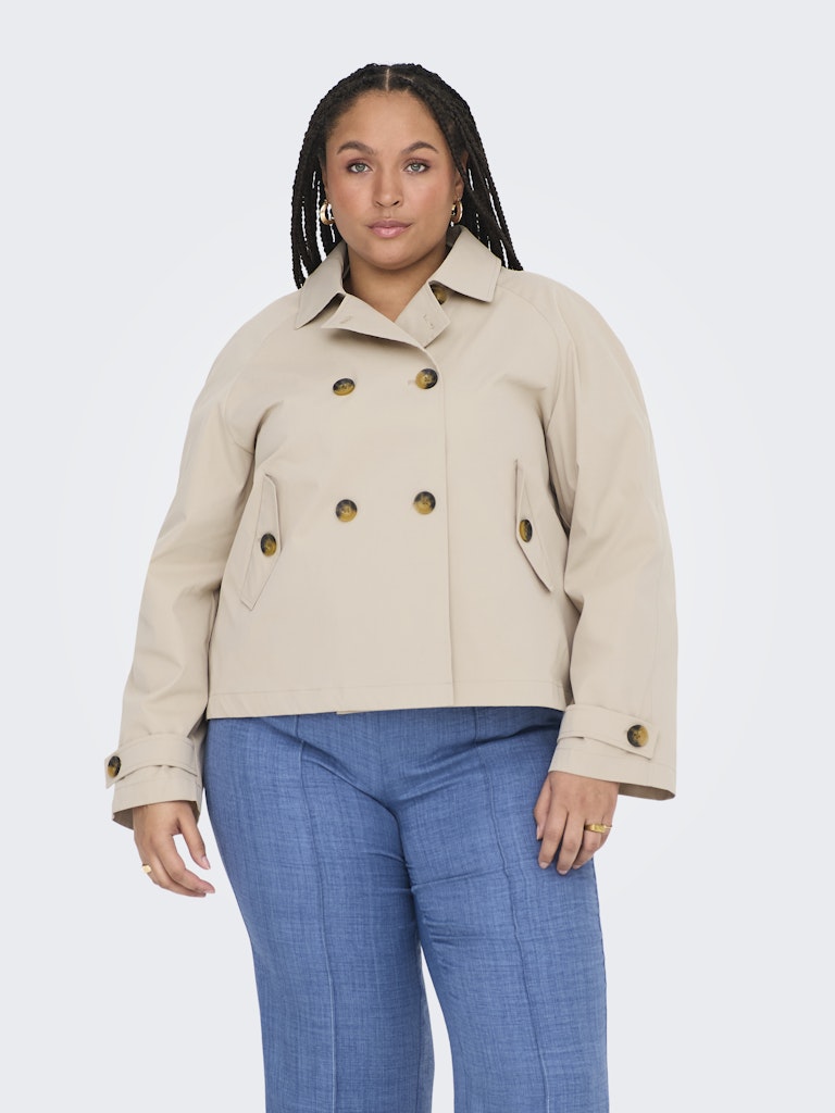 Only Caramkoma Damen Jacken Oxford Tan