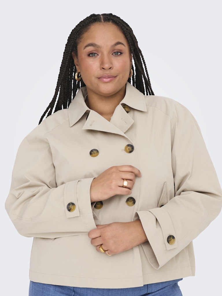 Only Caramkoma Damen Jacken Oxford Tan
