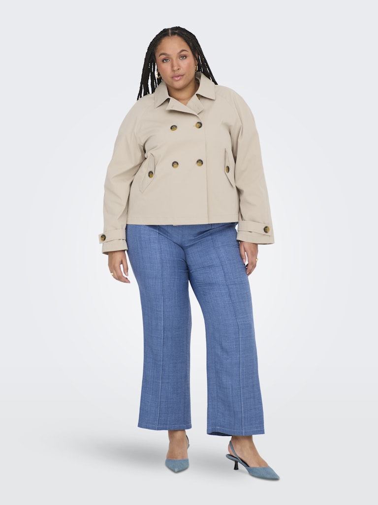 Only Caramkoma Damen Jacken Oxford Tan