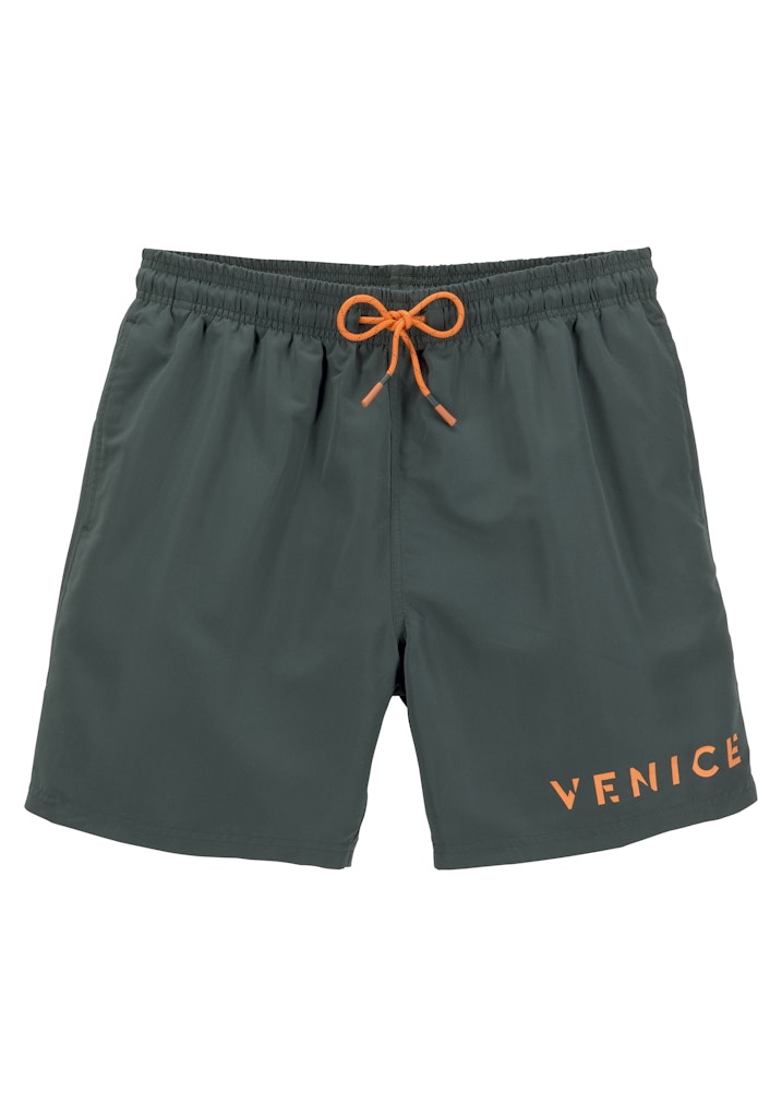 Lascana Badehose Darkgreen