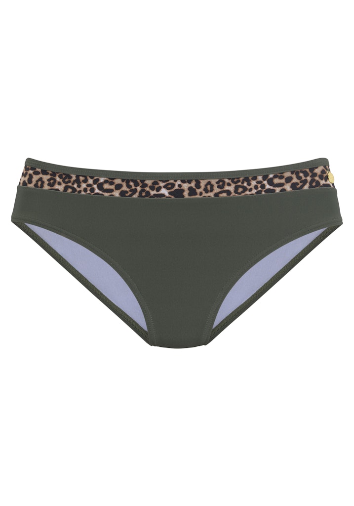 Lascana Bikini Oliv-Leo