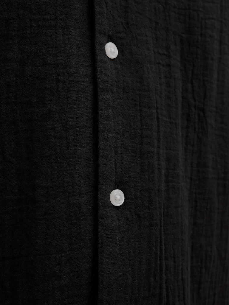 Jack & Jones Herren Hemden lang Black