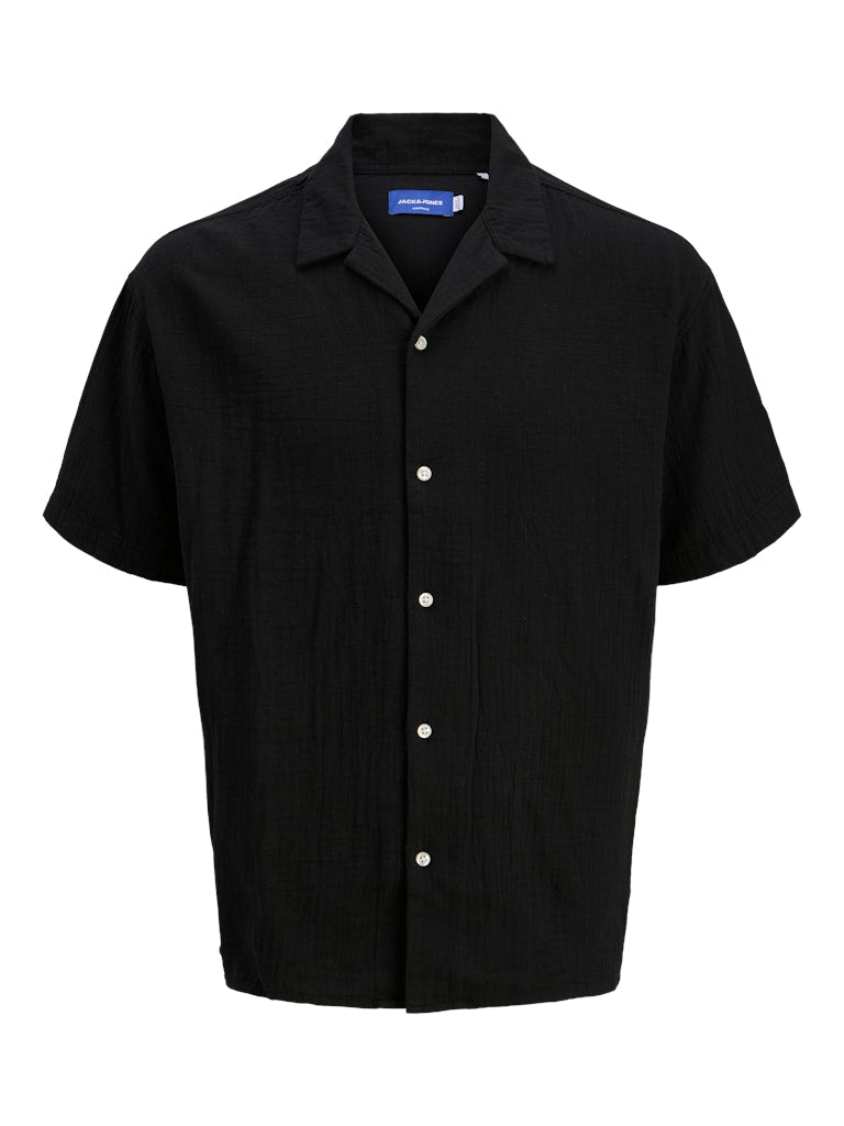 Jack & Jones Herren Hemden lang Black