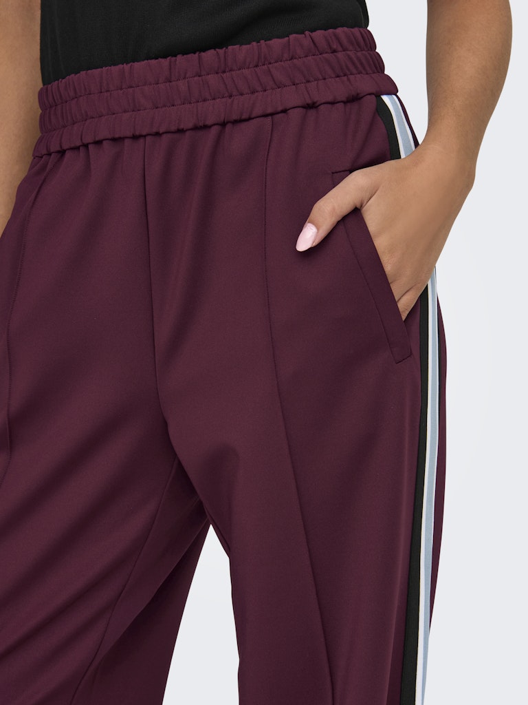 Only Damen Hosen Burgundy/W. Sof