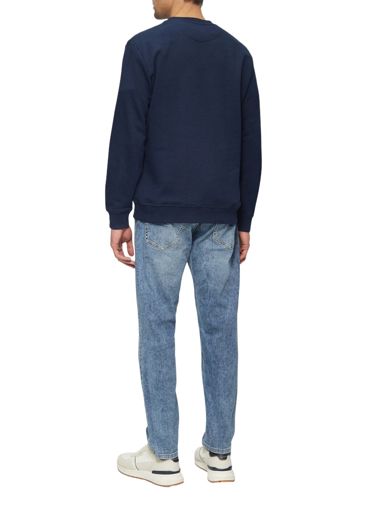 S. Oliver red Herren Sweatshirts Blue