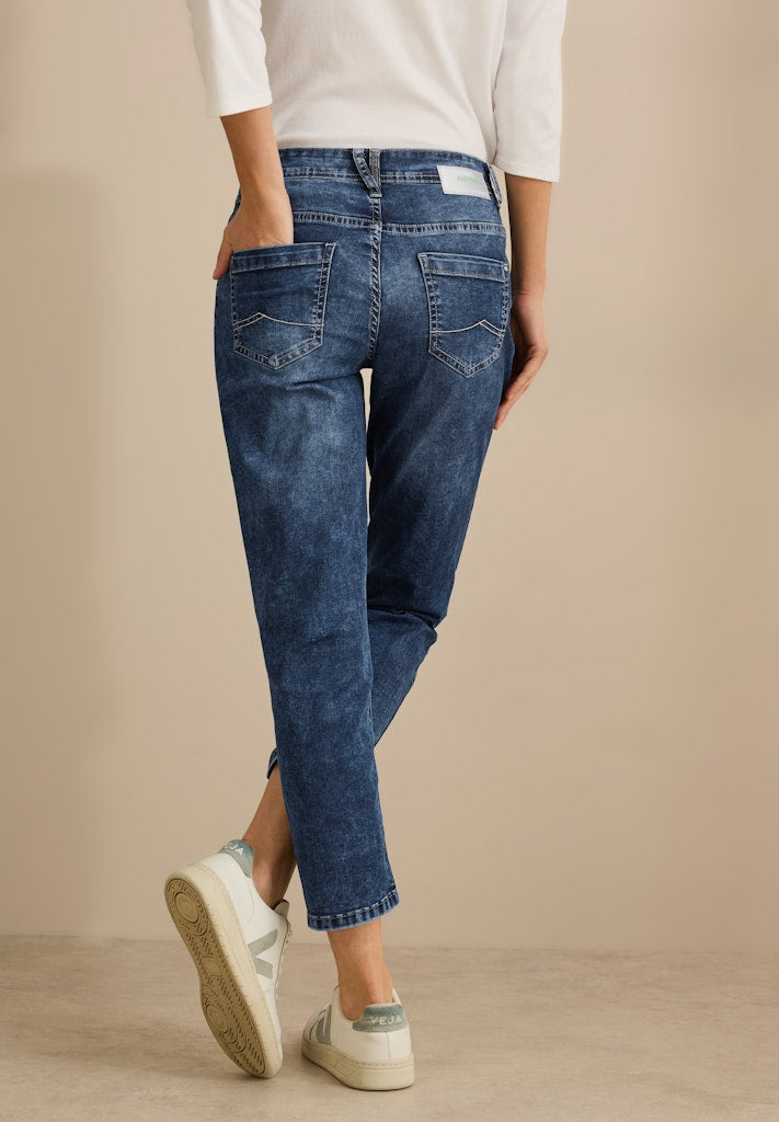 Cecil Damen Hosen Mid Blue