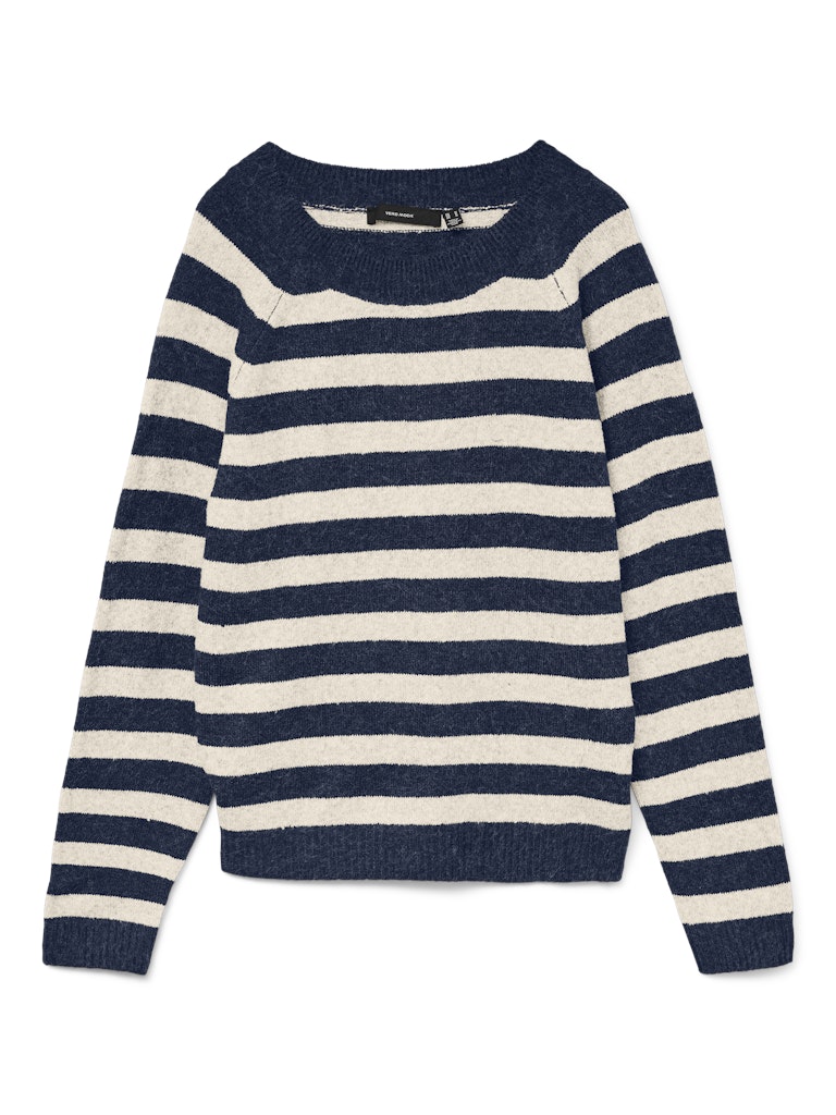 Vero Moda Damen Pullover Navy Blazer/Bir