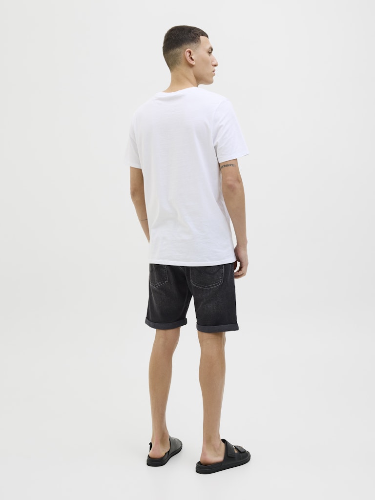 Jack & Jones Herren Shorts Black Denim/Am