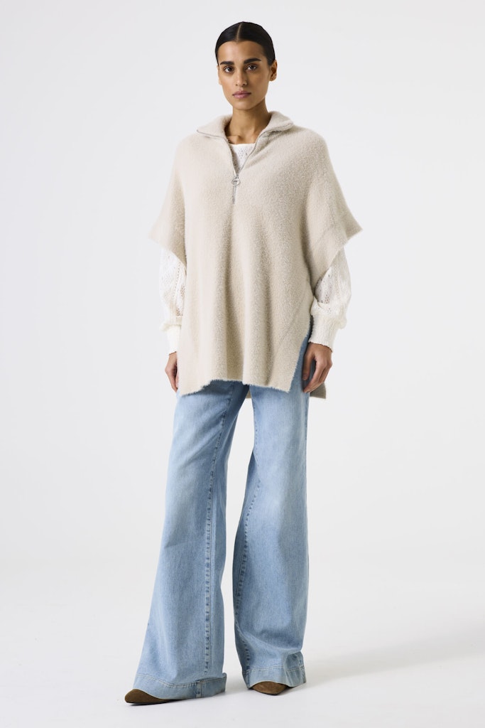 Garcia Damen Strickjacken Doeskin