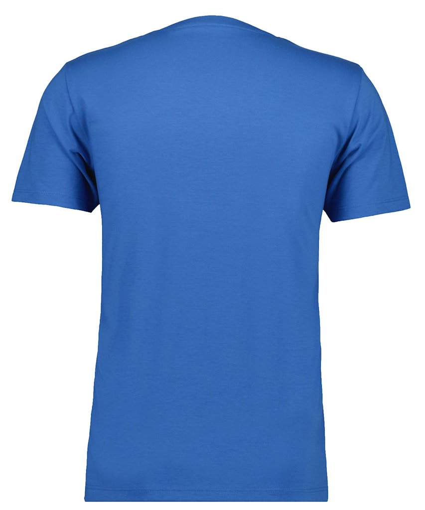 Ragman Herren T-Shirts kurz Royal Blau
