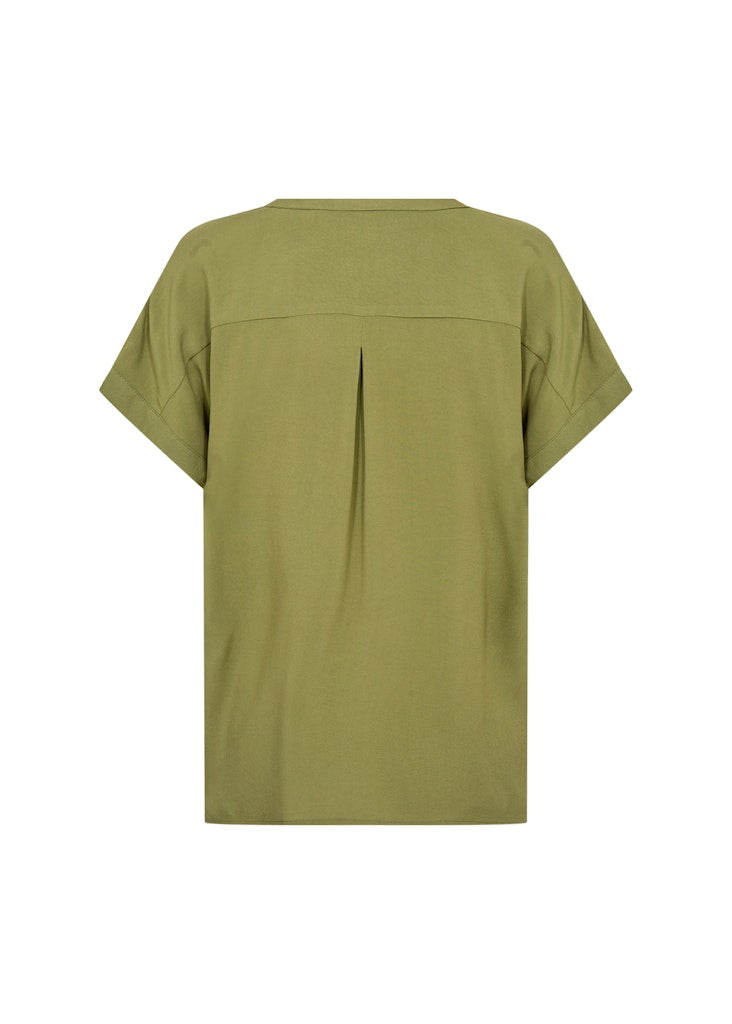 Soya Concept Damen Blusen Calliste Green