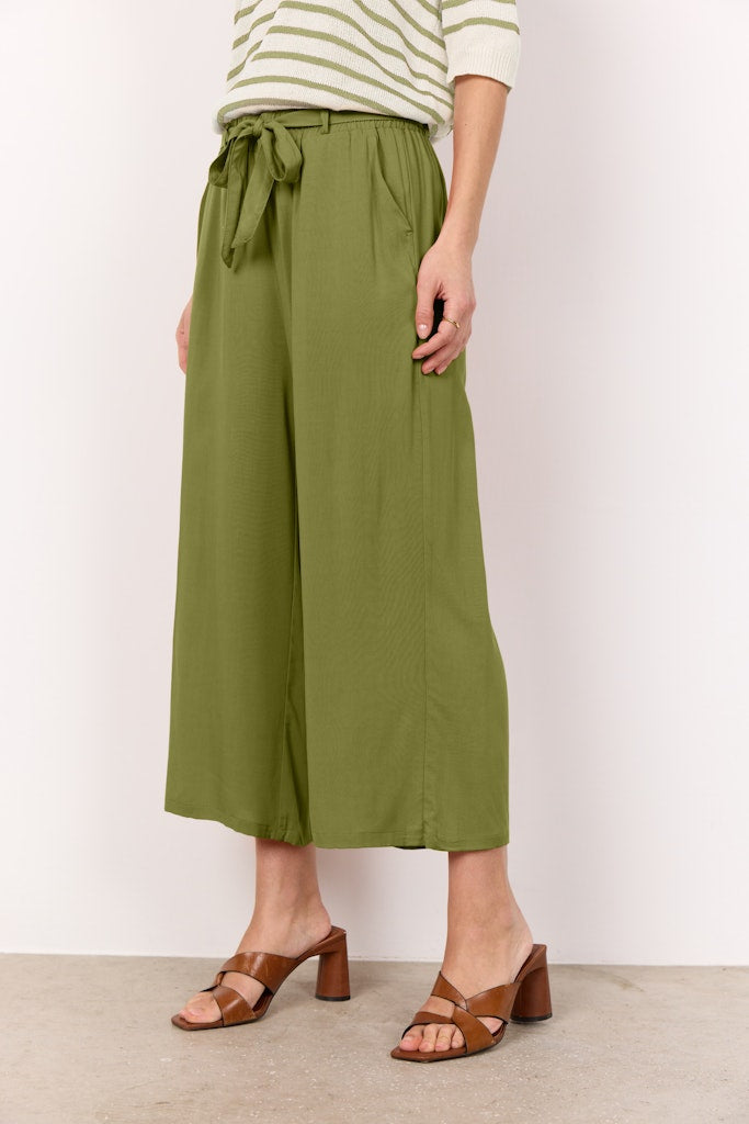 Soya Concept Damen Hosen Calliste Green