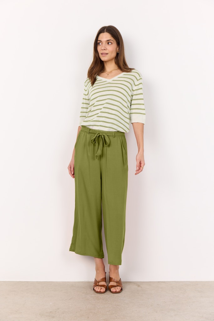 Soya Concept Damen Hosen Calliste Green