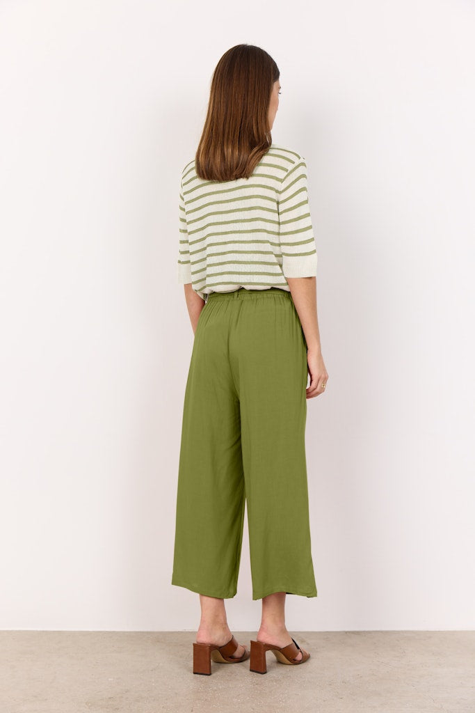 Soya Concept Damen Hosen Calliste Green