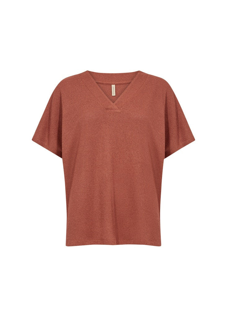 Soya Concept Damen T-Shirts Rusty