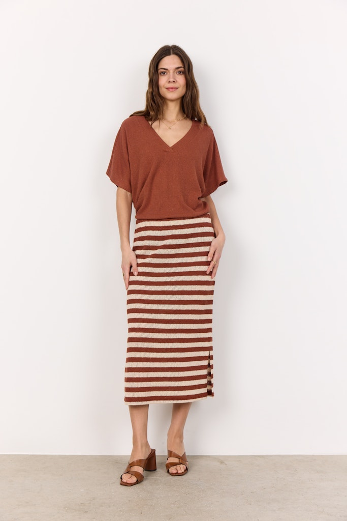 Soya Concept Damen T-Shirts Rusty