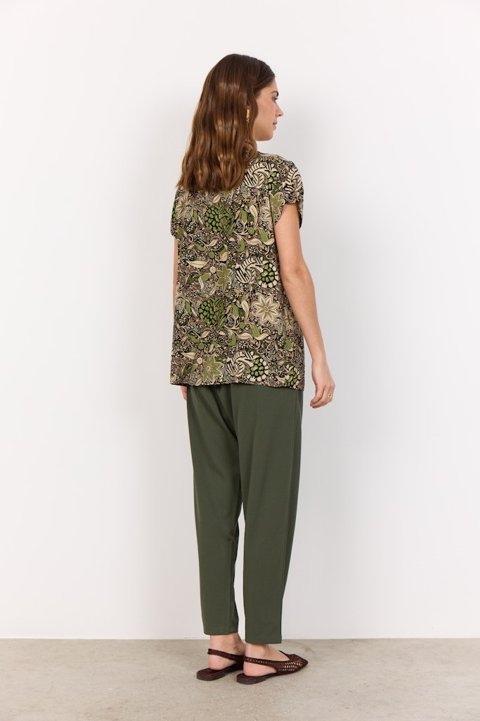 Soya Concept Damen Blusen Calliste Green