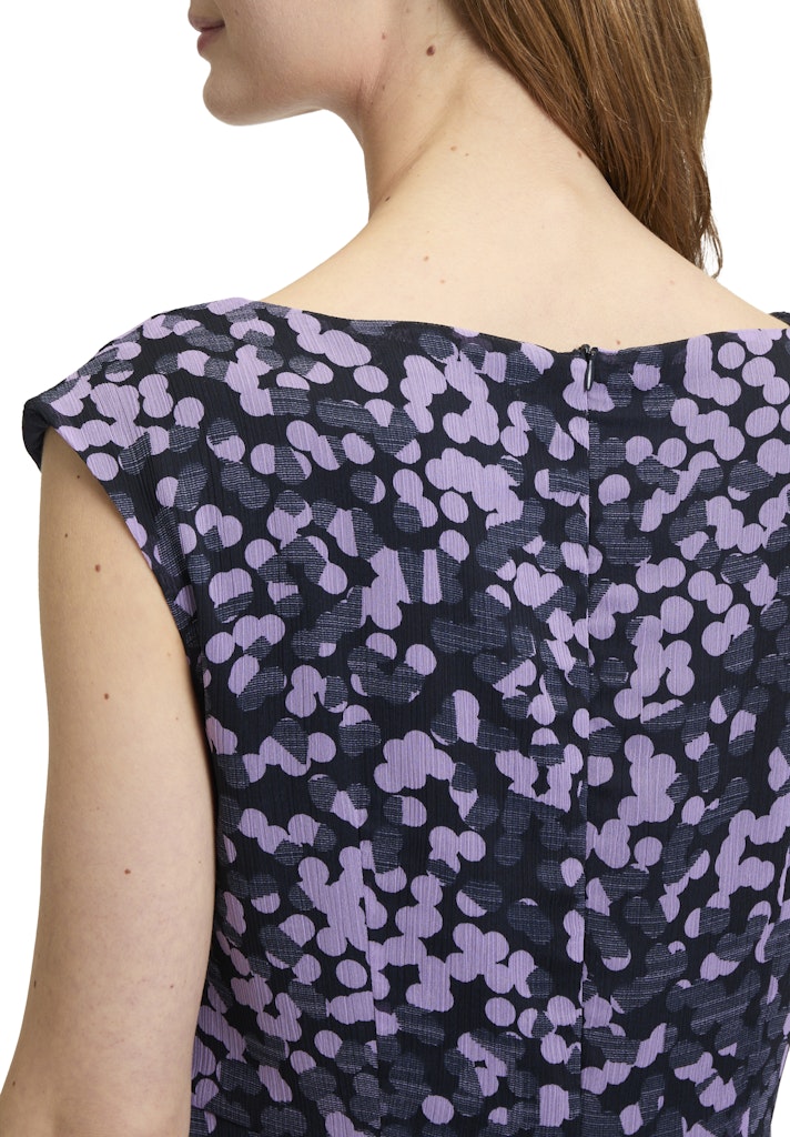 Betty & Co Damen Kleider Dark Blue/Lilac