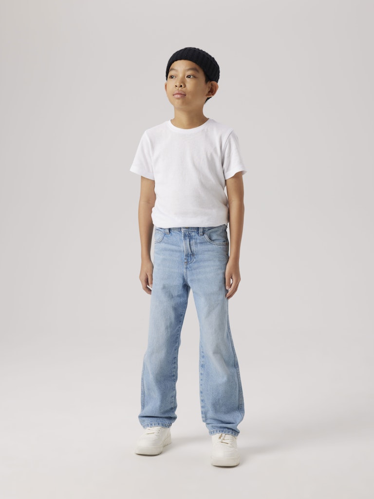 Name it Jungen Hosen & Shorts Light Blue Deni