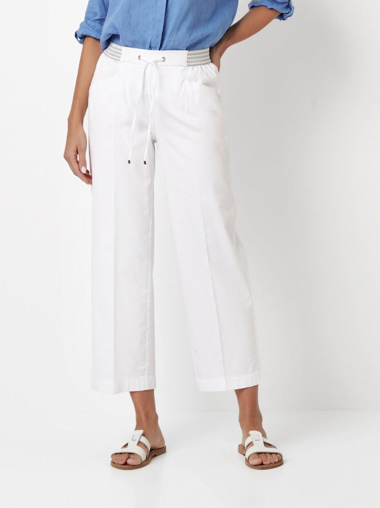 Toni Dress Damen Hosen White