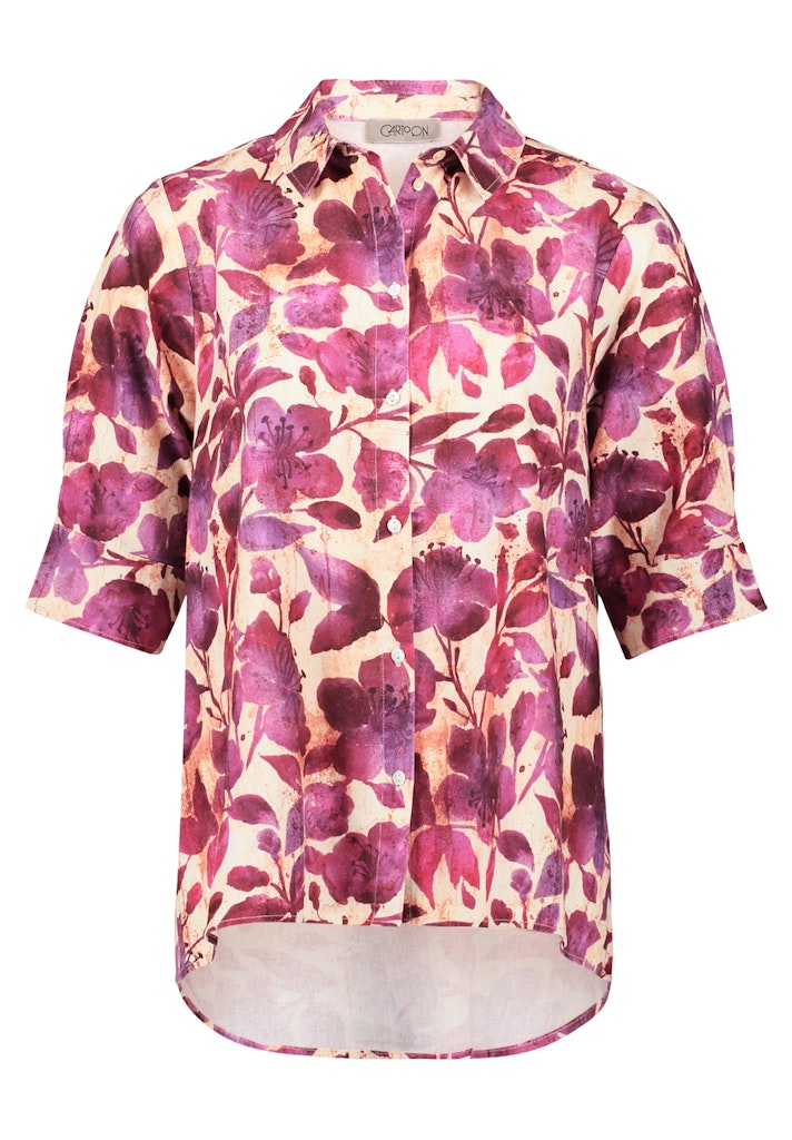 Cartoon Damen Blusen Cream/Dark Pink