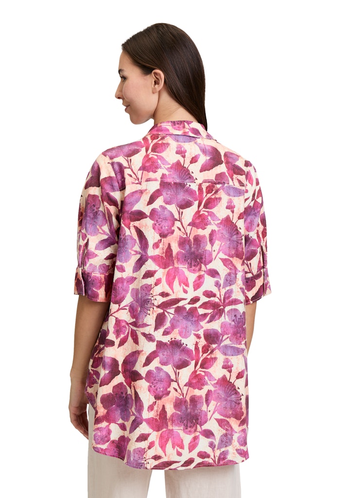 Cartoon Damen Blusen Cream/Dark Pink