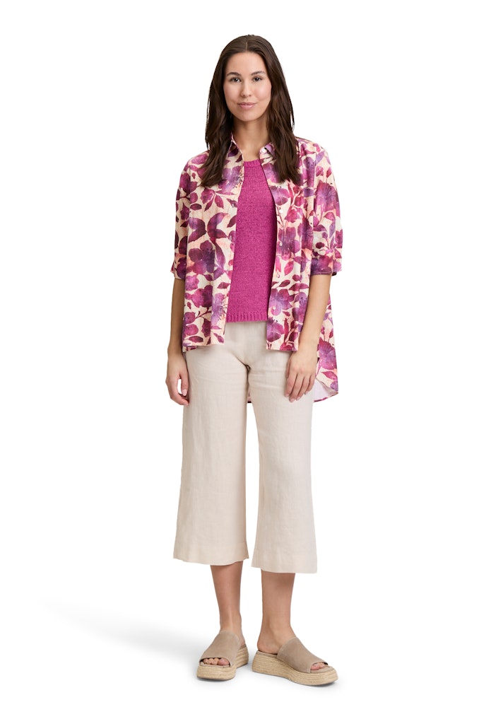 Cartoon Damen Blusen Cream/Dark Pink