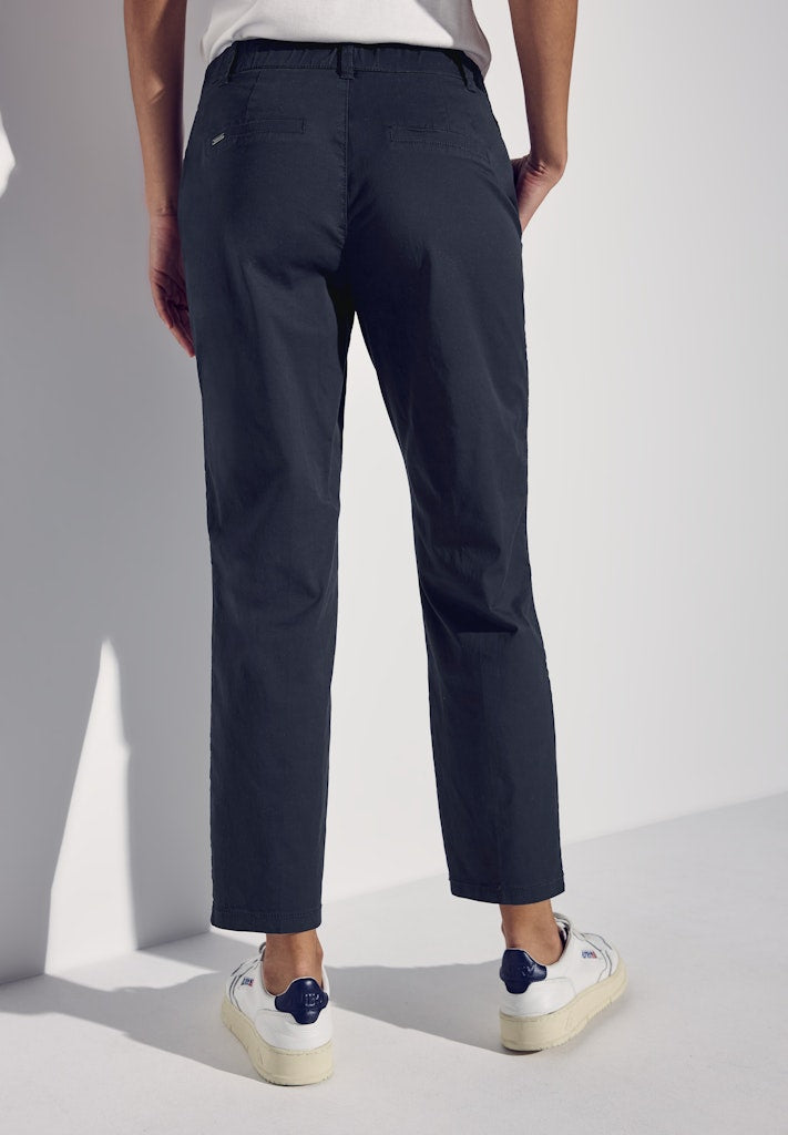 Street One Damen Hosen Deep Blue