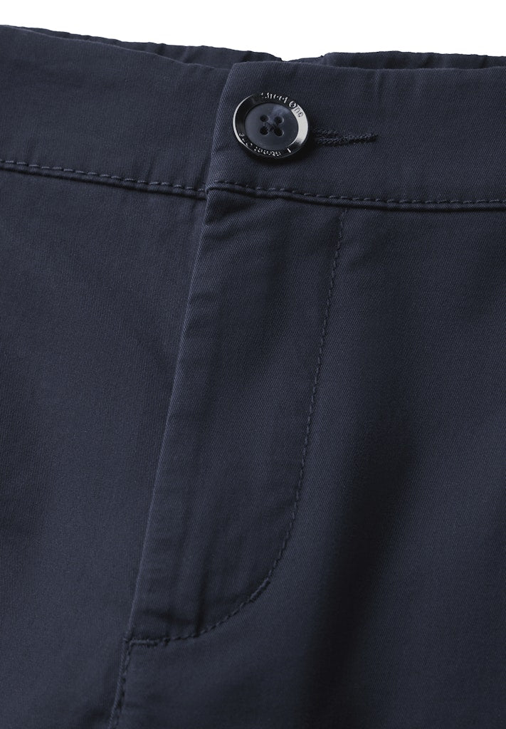 Street One Damen Hosen Deep Blue