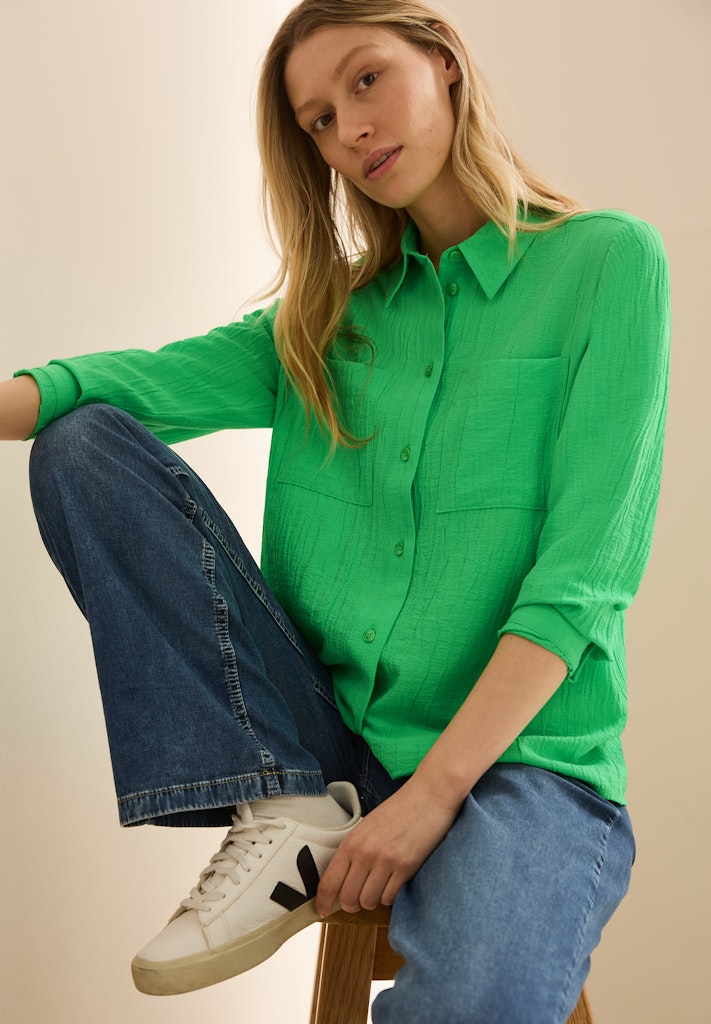 Cecil Damen Blusen Iced Neon