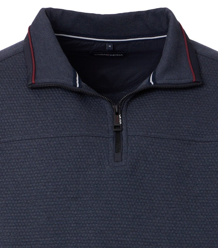 Casa Moda Herren Sweatshirts Blau