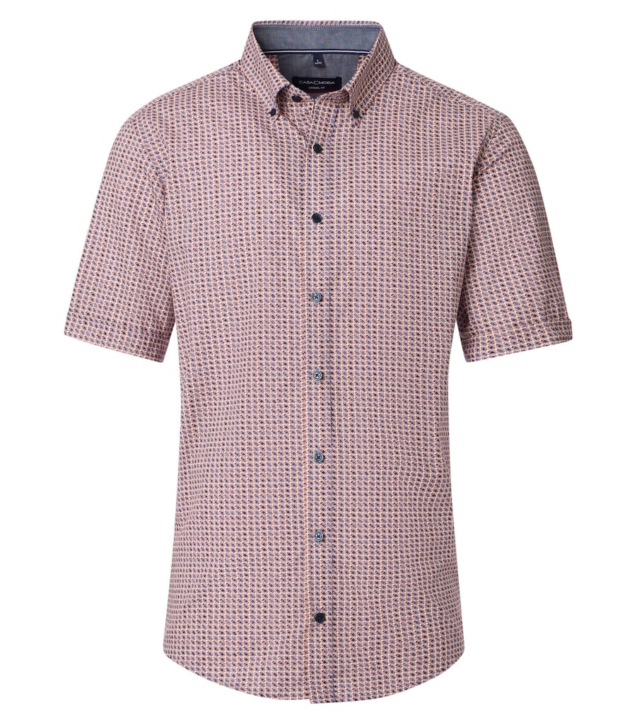 Casa Moda Herren Hemden kurz Rot