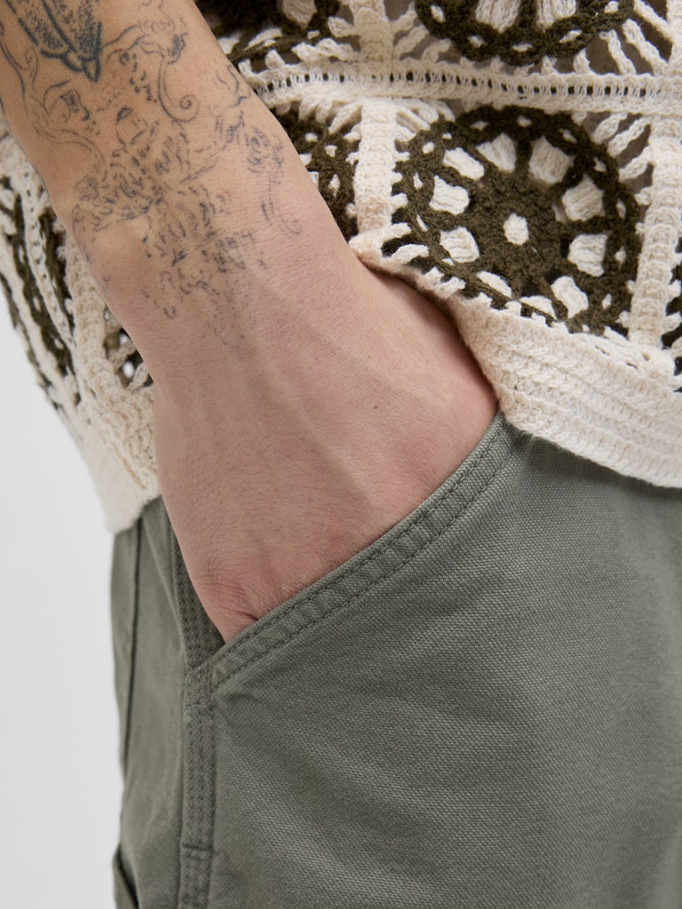 Jack & Jones Herren Shorts Mulled Basil