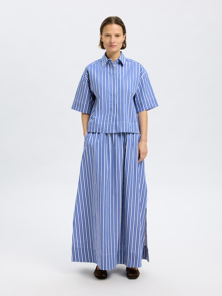 Selected Femme Damen Blusen Dazzling Blue/B