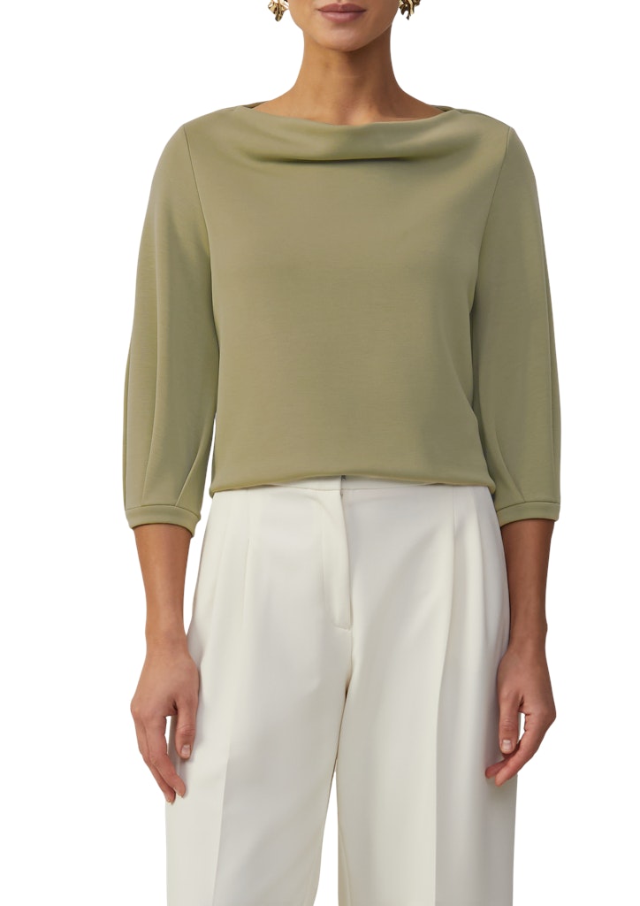 S. Oliver black Damen Sweatshirts Green