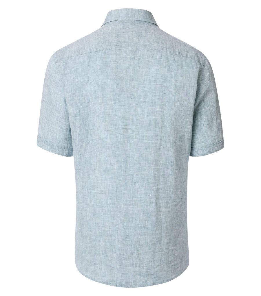 Casa Moda Herren Hemden kurz Aqua Bis Pe