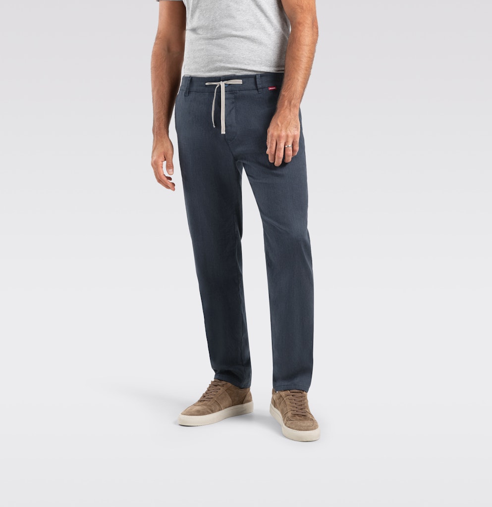 Mac Herren Hosen Midnight Bl