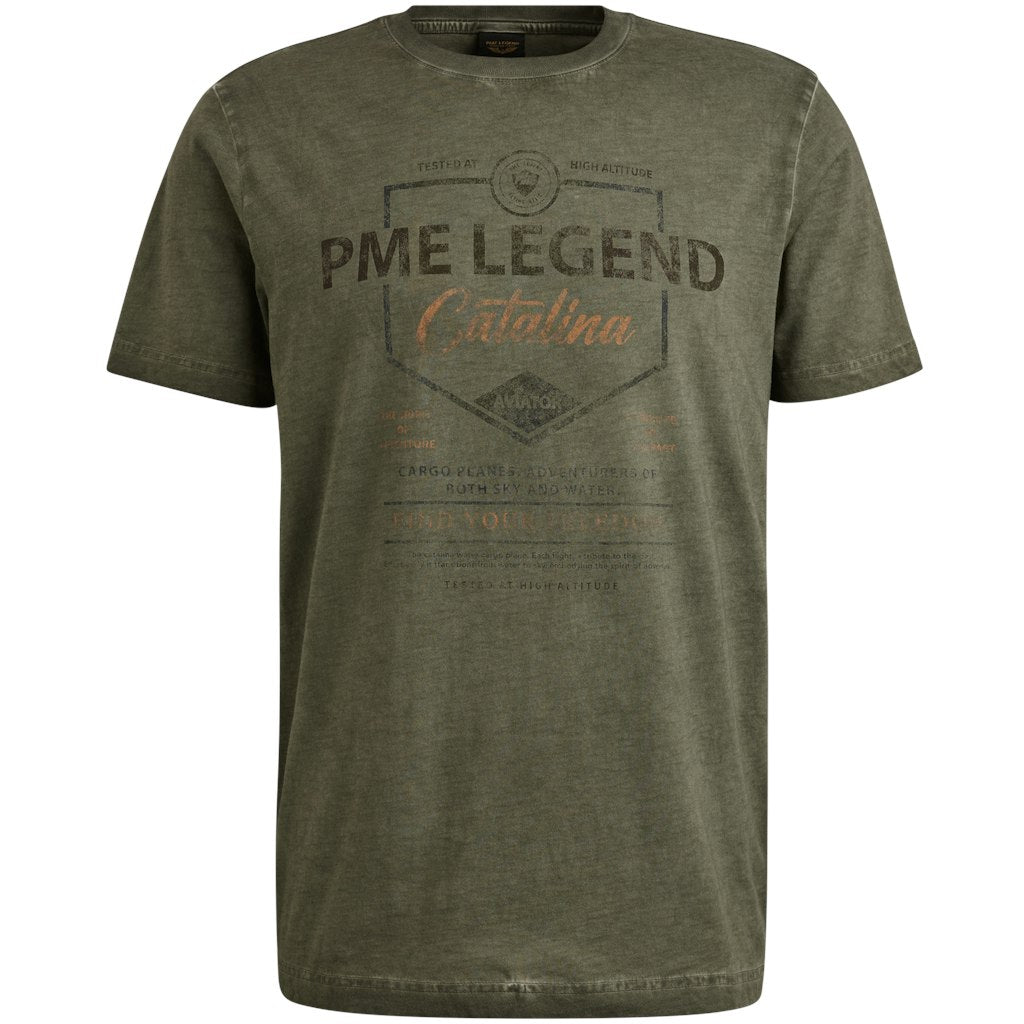 PME Herren T-Shirts kurz Deep Lichen Gre