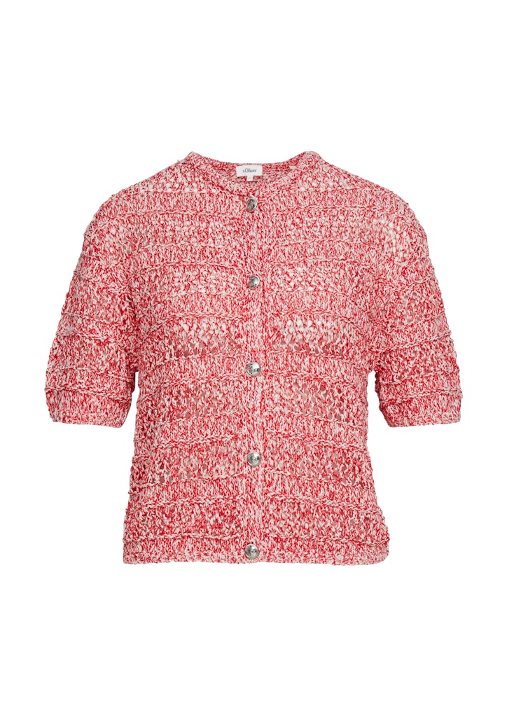 S. Oliver red Damen Strickjacken Red