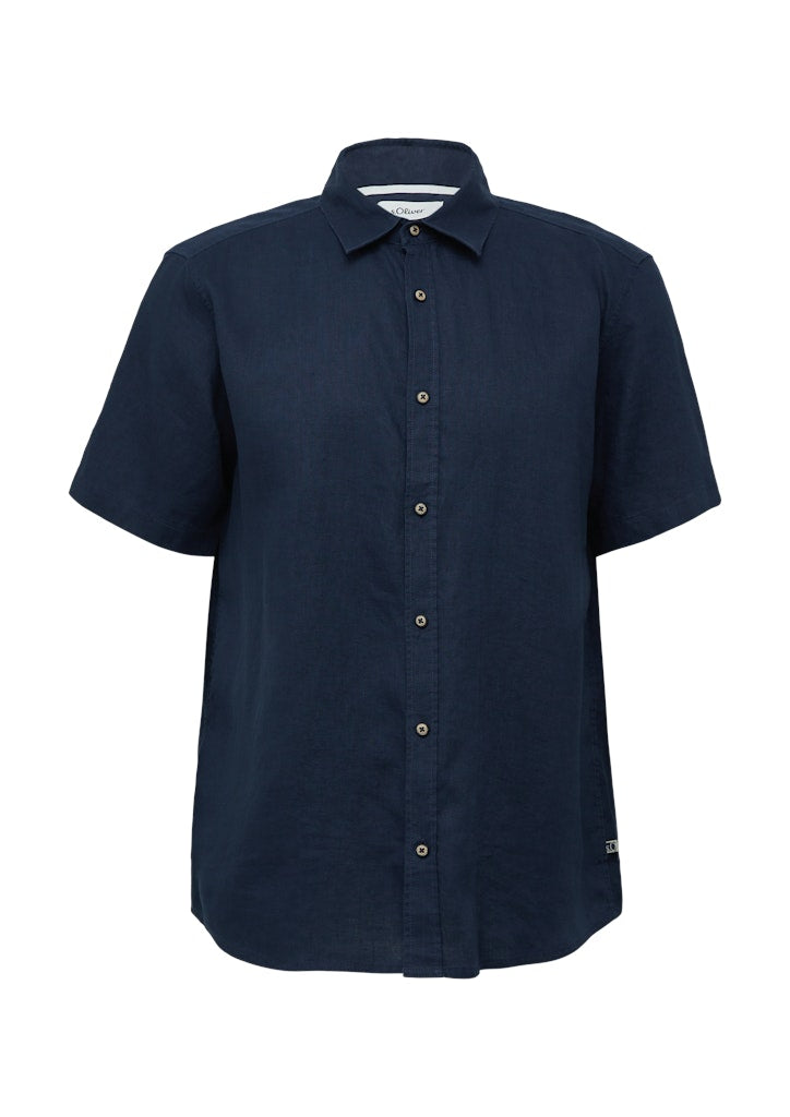 S. Oliver red Herren Hemden kurz Blue
