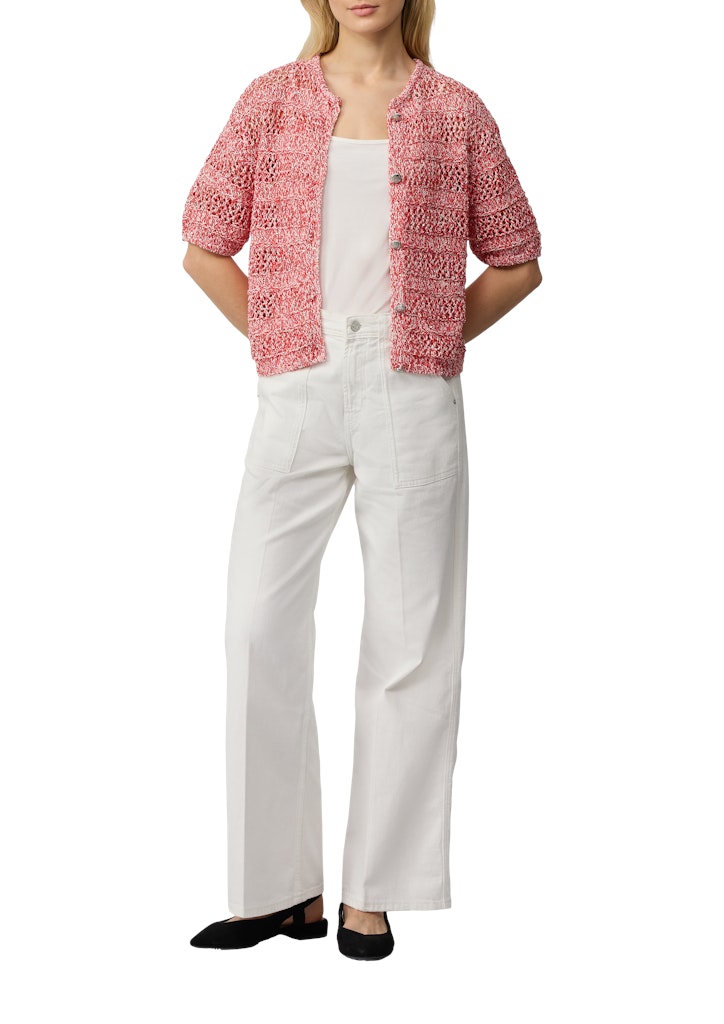 S. Oliver red Damen Strickjacken Red