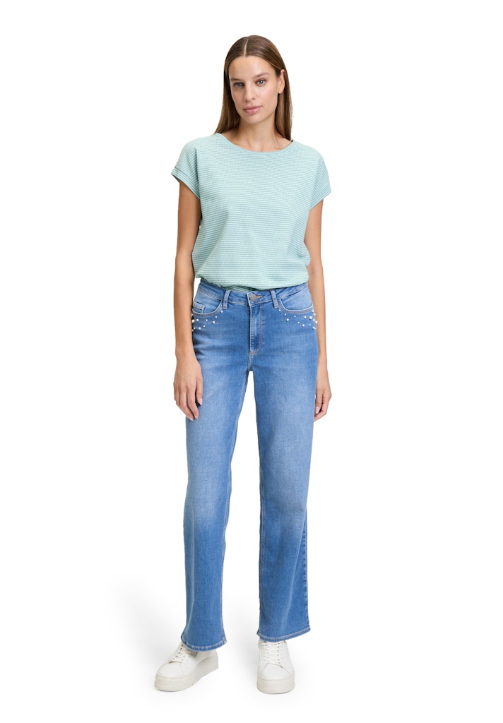 Betty & Co Damen T-Shirts Mint/Petrol