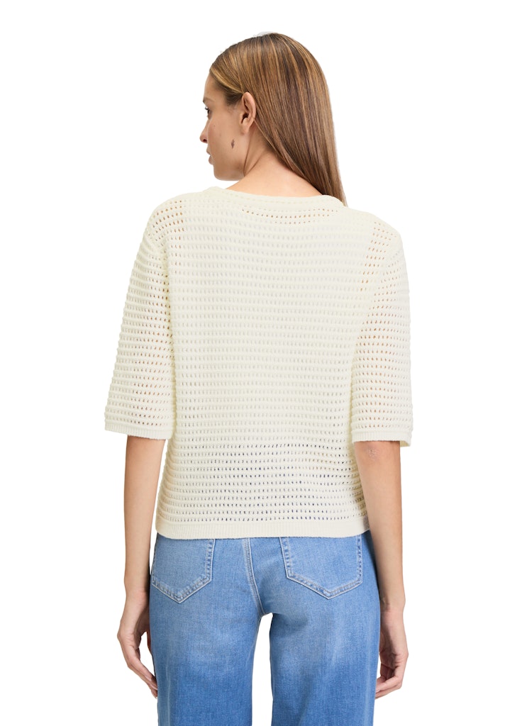 Betty & Co Damen Pullover Offwhite