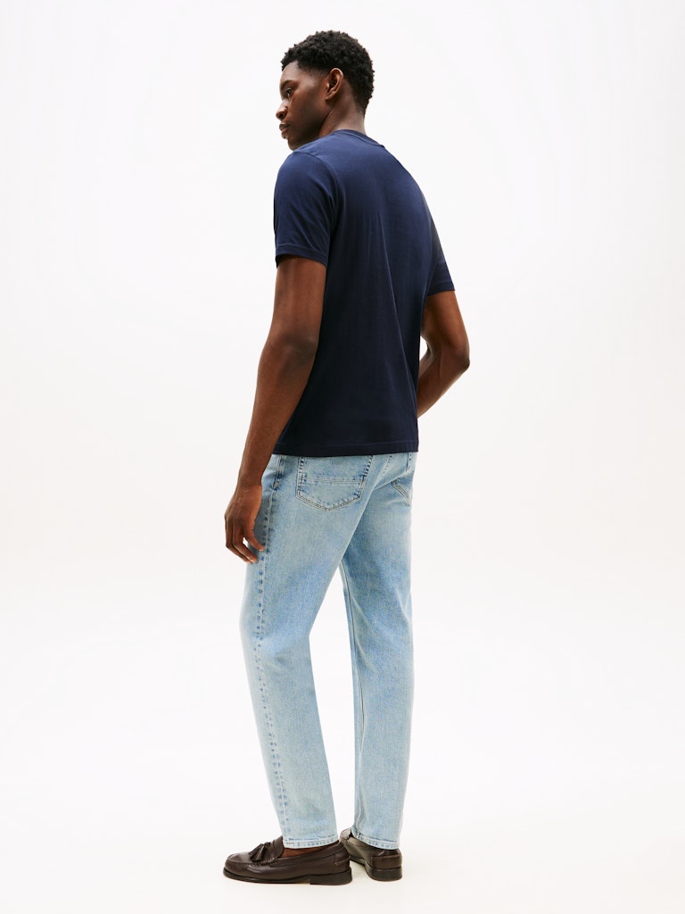 Tommy Hilfiger Herren T-Shirts kurz Dw Blue