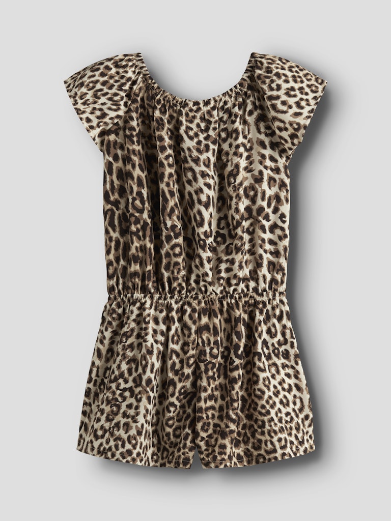 Name it Mädchen Hosen, Jeans & Leggings Black/Leopard A