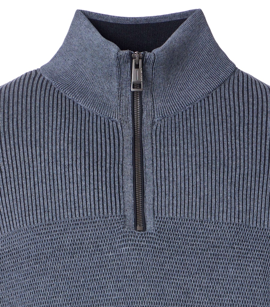 Casa Moda Herren Pullover Silber