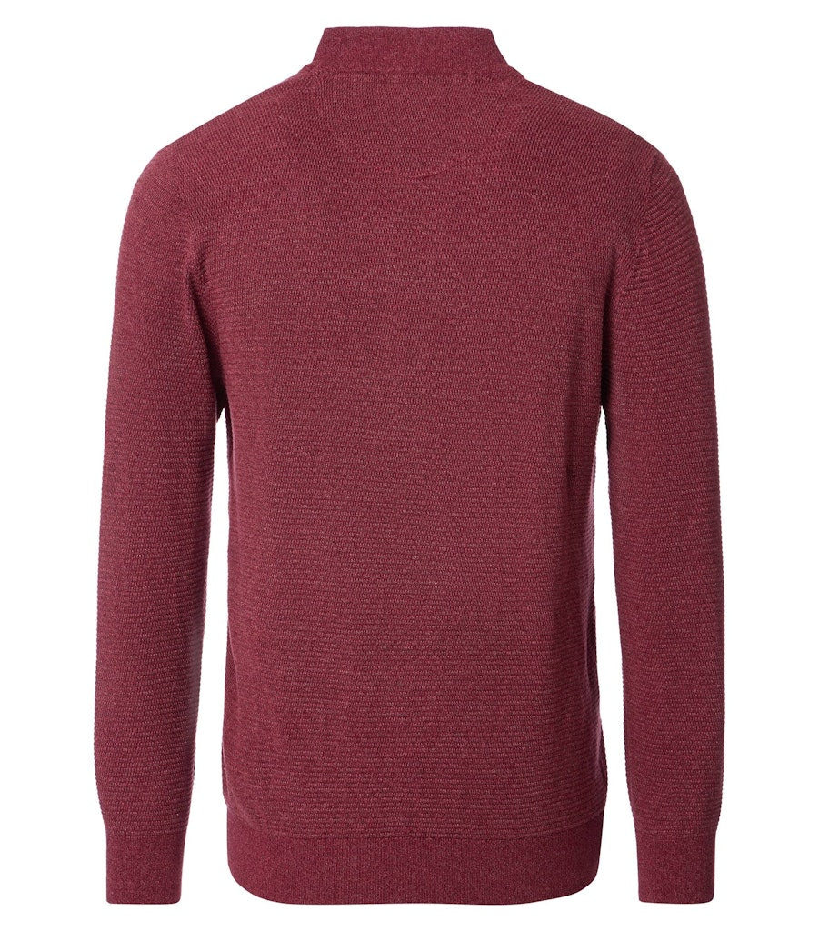 Casa Moda Herren Strickjacken Rot