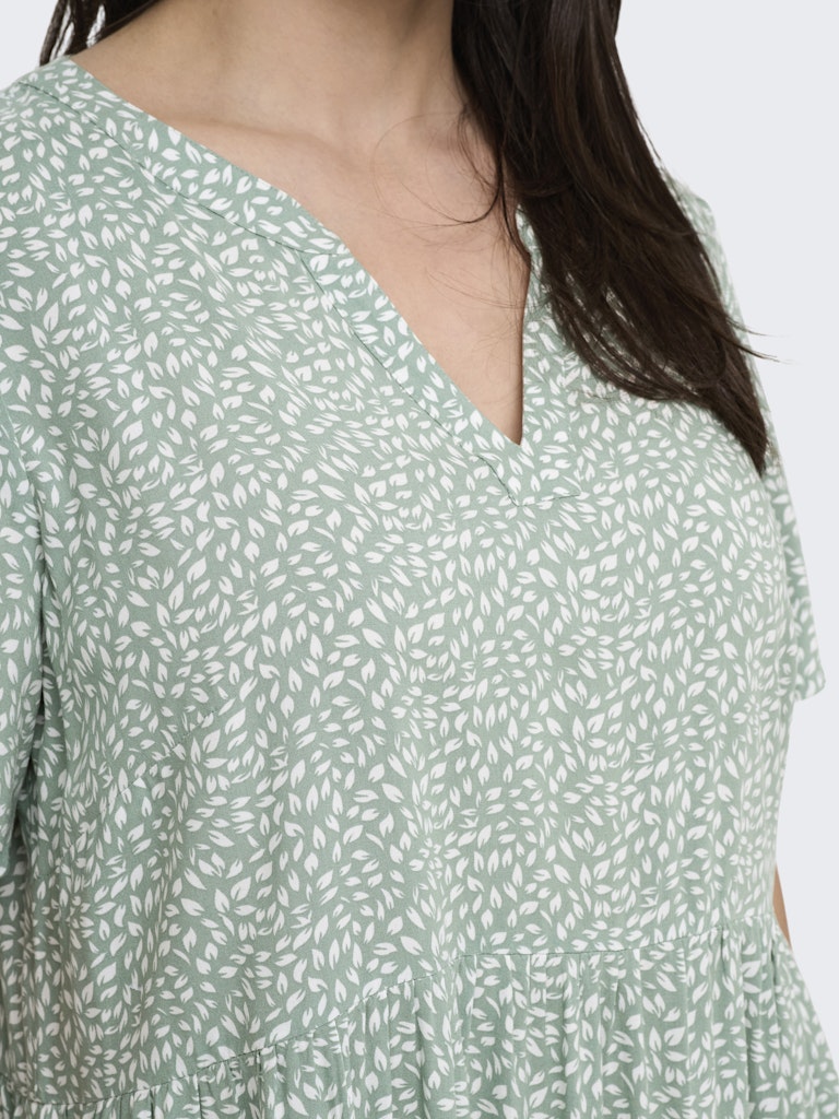 Only Caramkoma Damen Kleider Chinois Green/W