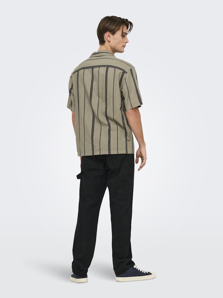 Only & Sons Herren Hemden lang Laurel Oak/Dark