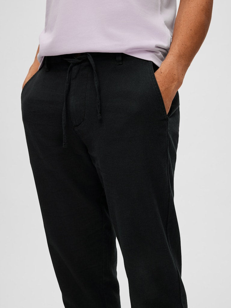 Selected homme Herren Hosen Black